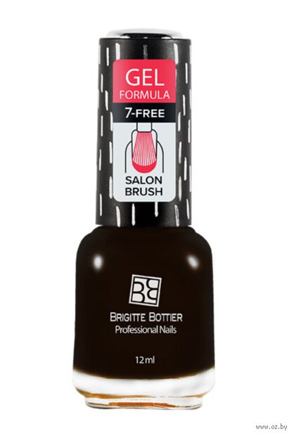 Лак для ногтей "Gel Formula" тон: 34, горький шоколад — фото, картинка