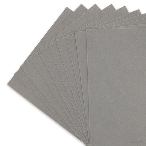 Фетр листовой мягкий (20х30 см; светло-серый; 10 листов) — фото, картинка
