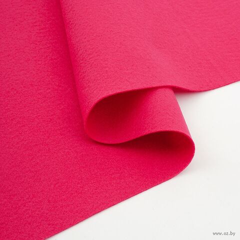 Фетр листовой мягкий "Hemline Hobby №4" (30х45 см; цикламен; 10 листов) — фото, картинка