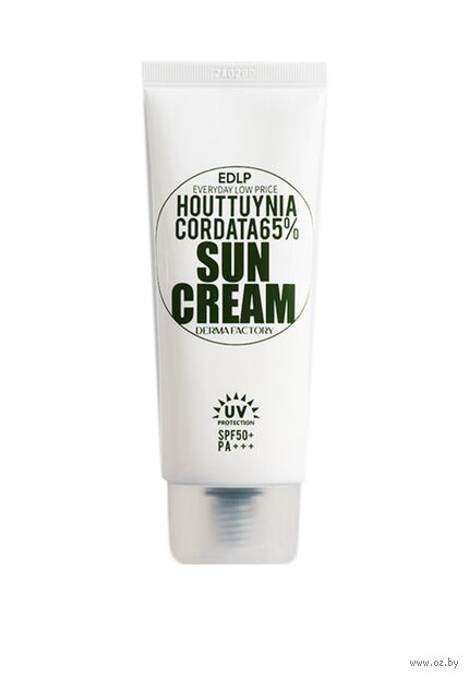 Крем солнцезащитный для лица "Houttuynia Cordata 65%" SPF50 (50 г) — фото, картинка