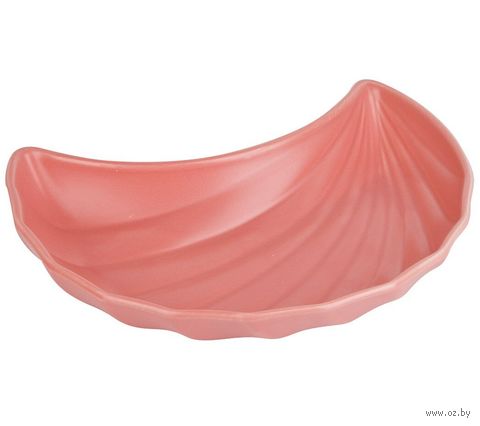 Тарелка фарфоровая "Fresh Taste. Dark pink" (230х130х40 мм) — фото, картинка