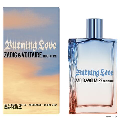 Туалетная вода для мужчин "This Is Him! Burning Love" (100 мл) — фото, картинка