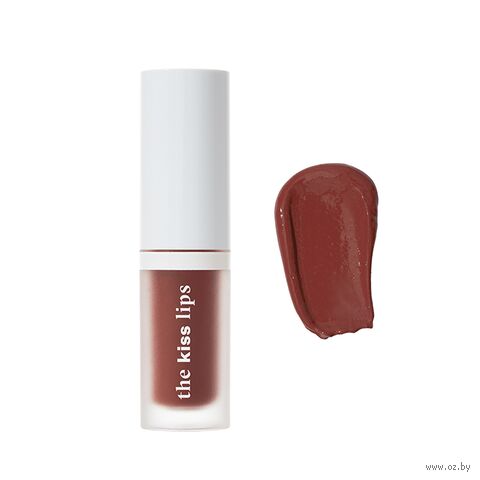 Жидкая помада для губ "The Kiss Lips" тон: 04, rusty red — фото, картинка