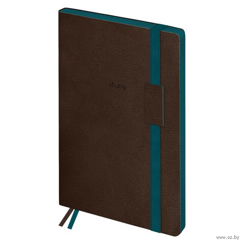 Ежедневник недатированный "Personality. Dark brown" (B5; темно-коричневый) Ежедневник недатированный "Personality. Dark brown" (B5; темно-коричневый) — фото, картинка