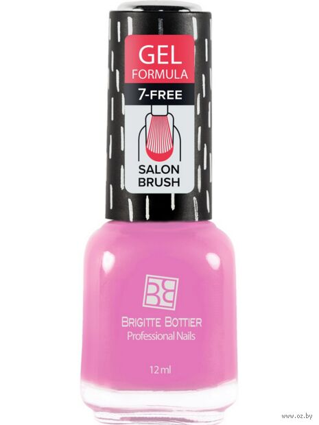 Лак для ногтей "Gel Formula" тон: 67, средне-розовый — фото, картинка