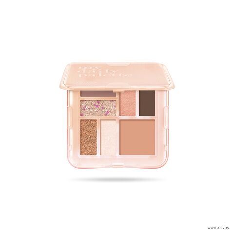 Палетка теней для век "My Daily Palette" тон: 002, trender apricot — фото, картинка