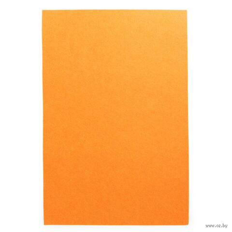 Фетр листовой жесткий (40х60 см; ярко-оранжевый) — фото, картинка
