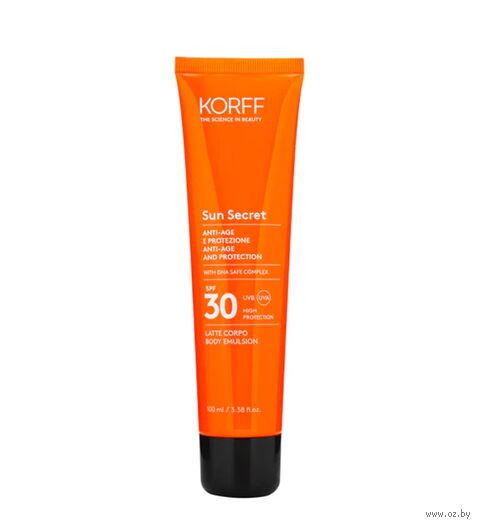 Эмульсия солнцезащитная для тела "Anti-Age And Protection" SPF 30 (100 мл) — фото, картинка