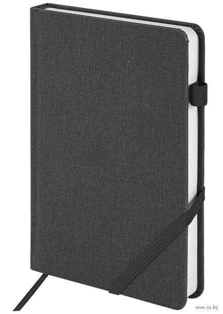 Ежедневник недатированный "Finest" (А5; чёрный) Ежедневник недатированный "Finest" (А5; чёрный) — фото, картинка