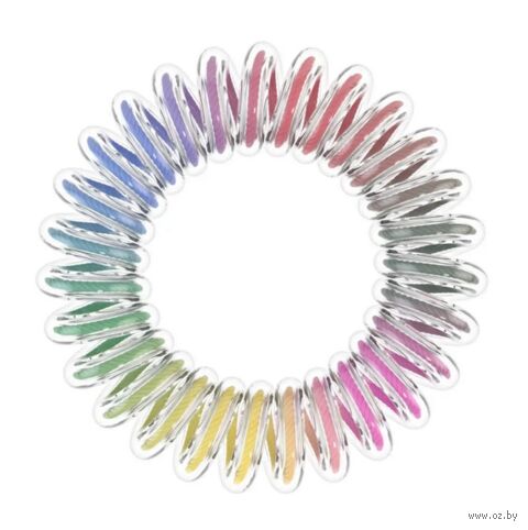 Набор резинок-браслетов для волос "Magic Rainbow" (3 шт.) — фото, картинка