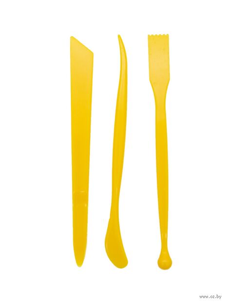 Набор стеков для лепки и моделирования пластики (3 шт.) — фото, картинка